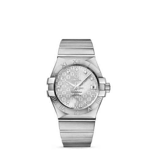 Omega Constellation Co-Axial 35 Stainless Steel / Silver Omega